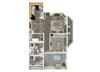 2 Bed 2 Bath Floor Plan 2 Bed 2 Bath Floor Plan at Woodland Hills Apartments, Colorado Springs, 80918
